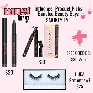 Bundle Smokey Eye REALHER RODIAL STARLOOKS HUDA Eyeliner Shadow Makeup Set NEW